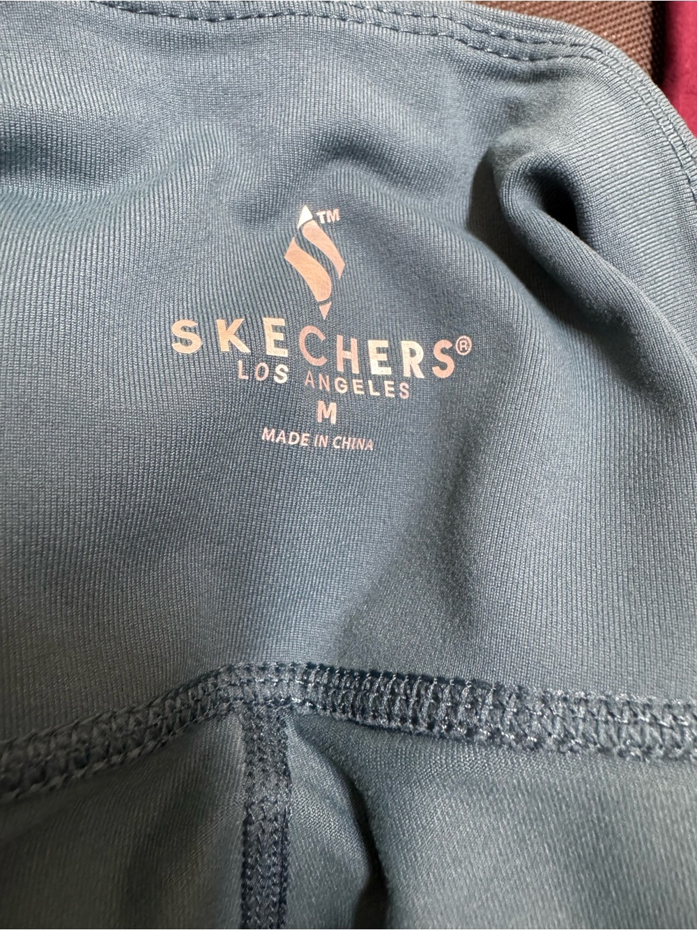 Sketchers Go Walk High Waisted Leggings in Teal green, walking, running, yoga - Picture 6 of 8